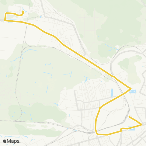 Lviv Bus Залізничний вокзал - Рясне-2 map