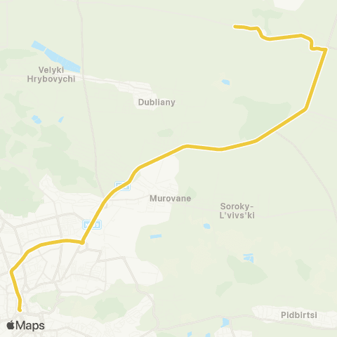 Marshrutka Площа Різні - Ситихів map