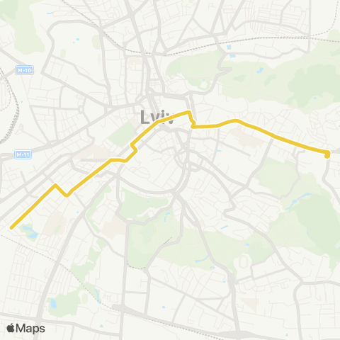 Lviv Bus Вул. Пасічна - вул. Коновальця map
