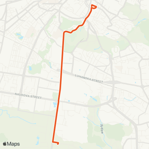 Lvivelectrotrans Автовокзал - вул. Шота Руставелі map