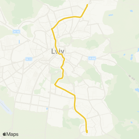 Lviv Bus Санта-Барбара - Галицьке перехрестя map