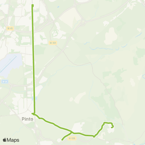 Autobuses Interurbanos Madrid (Villaverde Bajo-Cruce)-C.P. Madrid III map