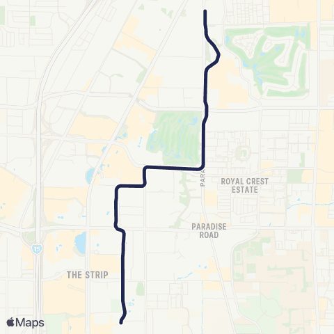 Las Vegas Monorail Las Vegas Monorail map