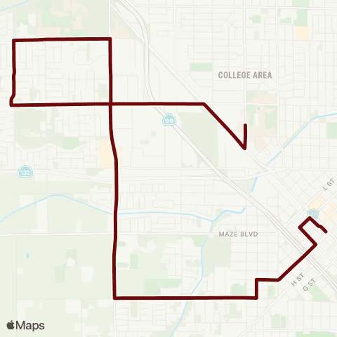 The S Downtown - MJC West map