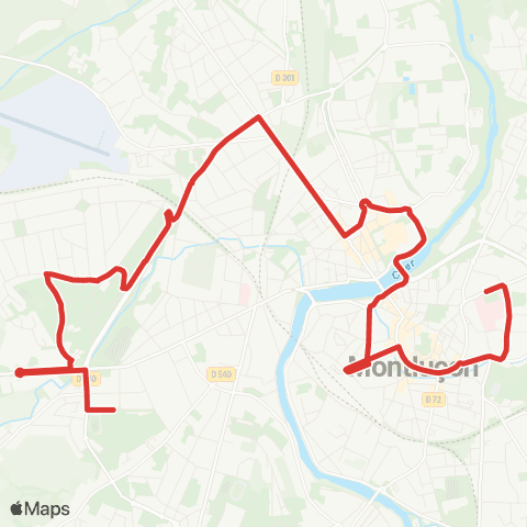 Maelis Lycée Paul Constans - Hôp. - Gare SNCF map
