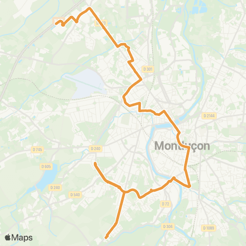 Maelis Ctre comm. Auriol - Jean Desgranges map