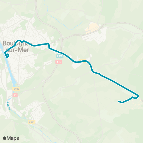 Marinéo Baincthun - Collège Roger Salengro map