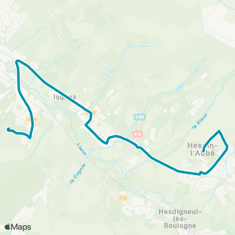 Marinéo Hesdin l'Abbé - Collège Paul Eluard map