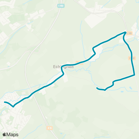 Marinéo Baincthun - Echinghen map