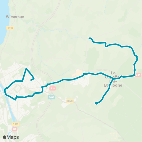 Marinéo Pittefaux - Mariette - Haffreingue - St Joseph - Nazareth map