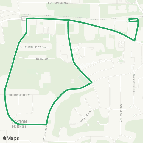 MARTA Peyton Place map