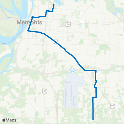 MATA Shelby & Holmes map