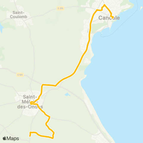 MAT Scolaires Cancale - Saint Méloir map