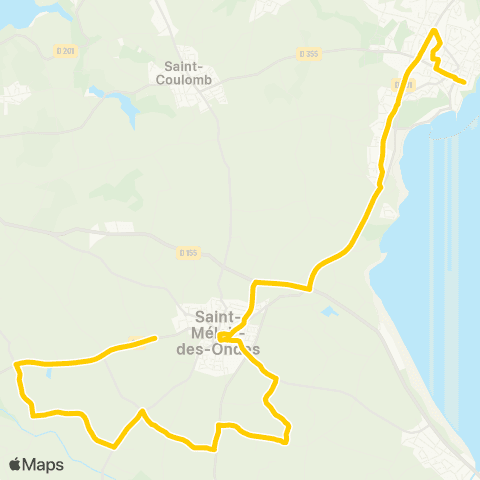 MAT Scolaires Cancale - Saint Méloir map