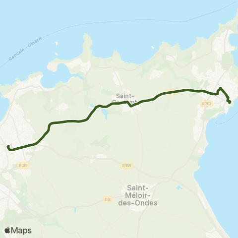 MAT Scolaires Cancale - Saint-Coulomb map