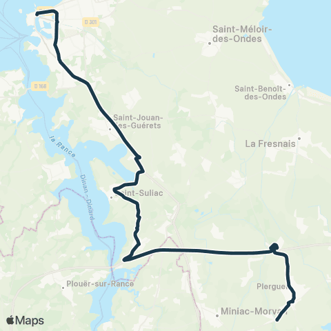 MAT Scolaires Plerguer - Saint-Malo map