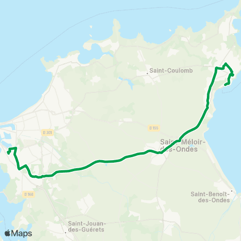 MAT Scolaires Cancale - Charcot map