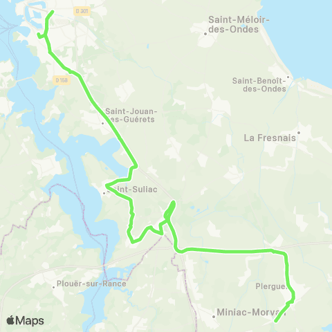 MAT Scolaires Charcot - Plerguer la Barre map