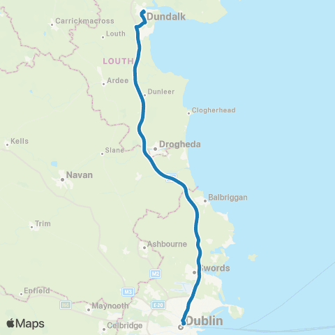Matthews Marshes Shp Ctr - Cathal Brugha St. (Dublin) map