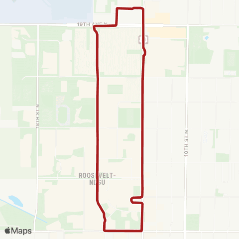 MATBUS 34 - Route 34 map