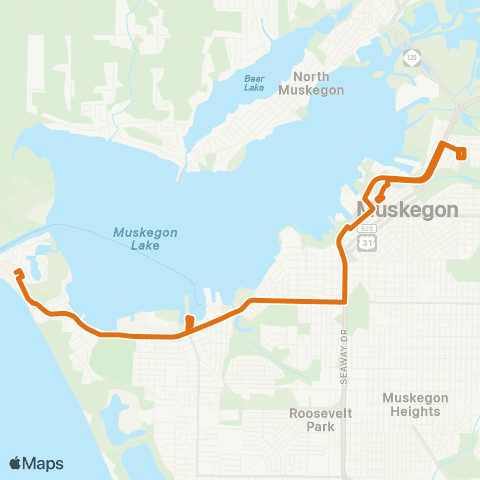 MATS Route 42 map