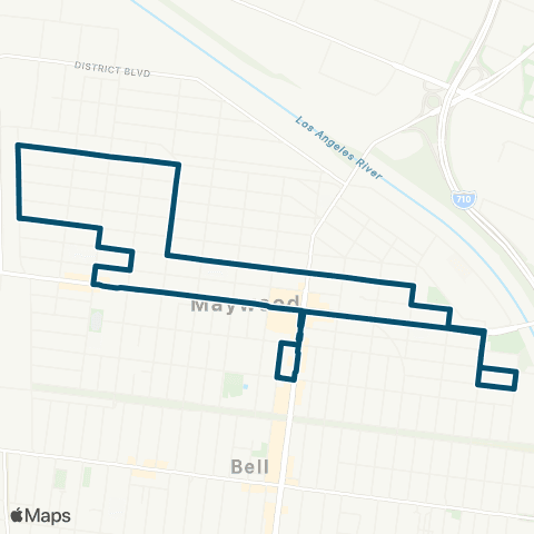 Maywood Express Suttle Maywood Express Shuttle map