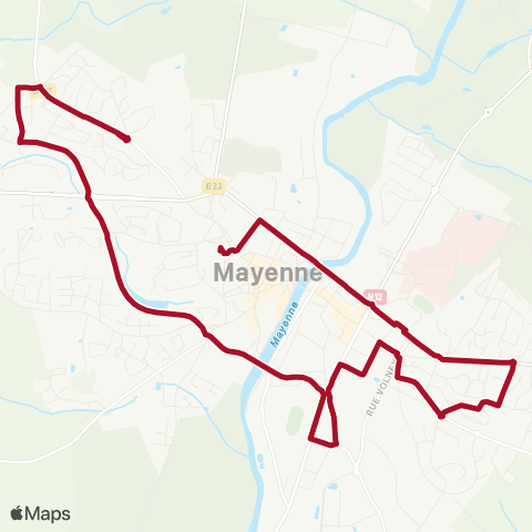 May'bus Navettes Brossolette / Gutenberg / Rochefeuille map
