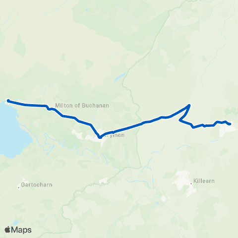 Midland Bluebird (McGill's Scotland East) High School - Car Park map
