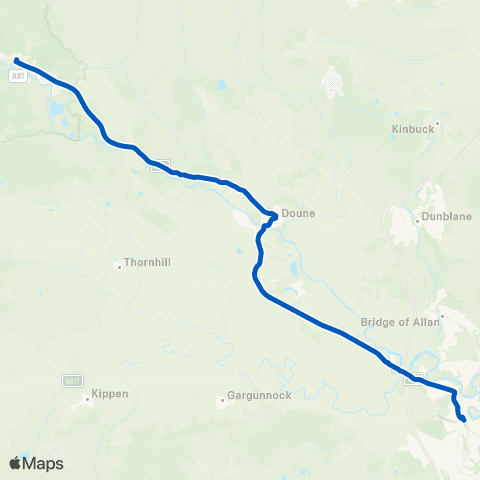 Midland Bluebird (McGill's Scotland East) Bus Station - Public Toilets map