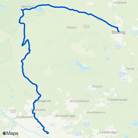 Midland Bluebird (McGill's Scotland East) Bus Station - Buchanan Bus Station map