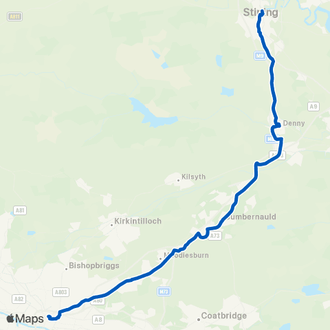 Midland Bluebird (McGill's Scotland East) Buchanan Bus Station - Bus Station map