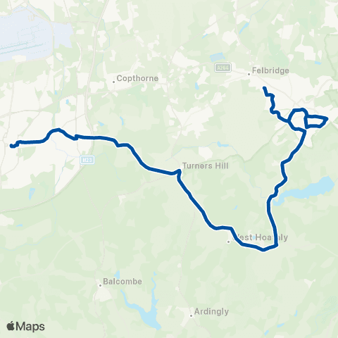 Metrobus War Memorial - Bus Station map