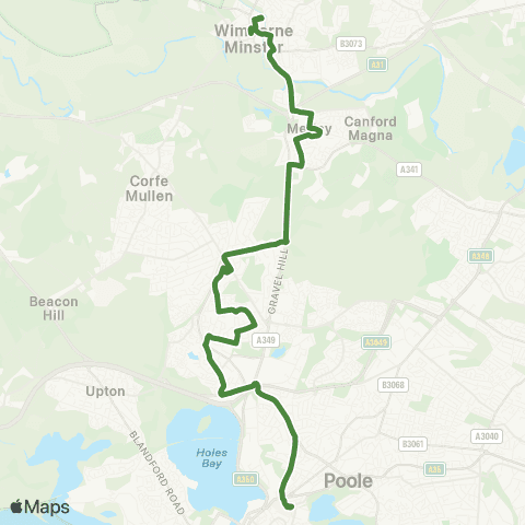 morebus The Square - Bus Station map