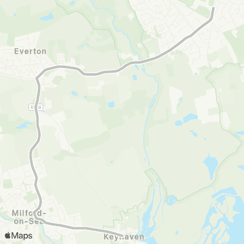 morebus Priestlands School - War Memorial map