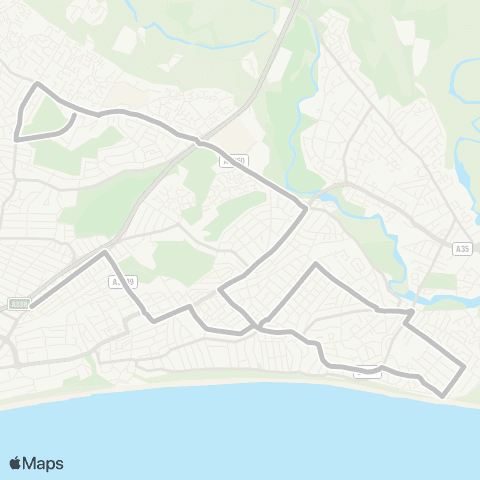 morebus Bournemouth Sch For Boys - Ophir Gardens map