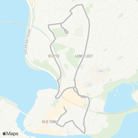 morebus Bus Station - Lander Close map
