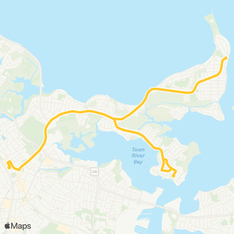 MBTA Quincy Ctr - Hough's Neck map