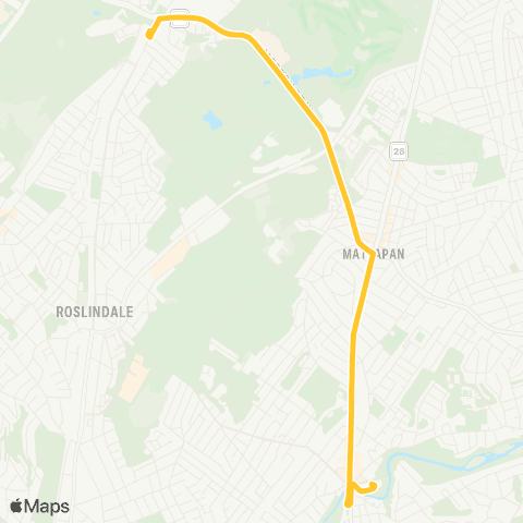 MBTA Mattapan Station - Forest Hills Station map