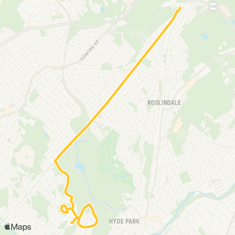 MBTA Georgetowne - Forest Hills Station map