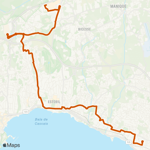 Mobi Cascais Parede - Cascaishopping map