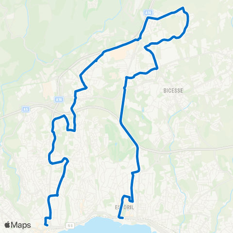 Mobi Cascais Cascais - Estoril map