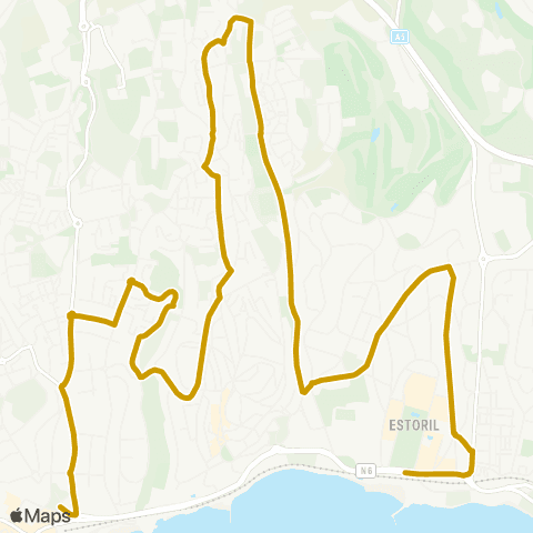 Mobi Cascais Cascais - Estoril map