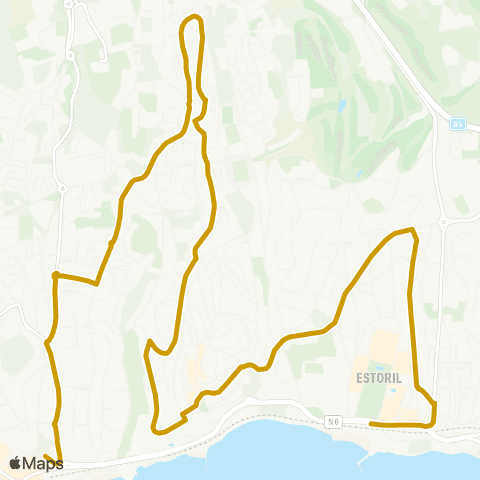 Mobi Cascais Cascais - Estoril map