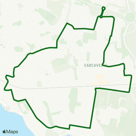 Mobi Cascais Circular Carcavelos map