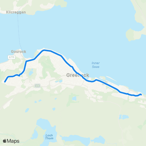 McGill's Bus Service Bus Station - Industrial Estate map