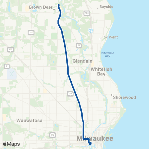 MCTS Teutonia Avenue map