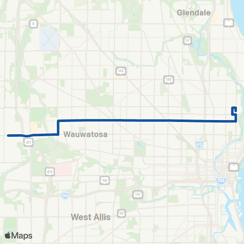 MCTS Center Street map