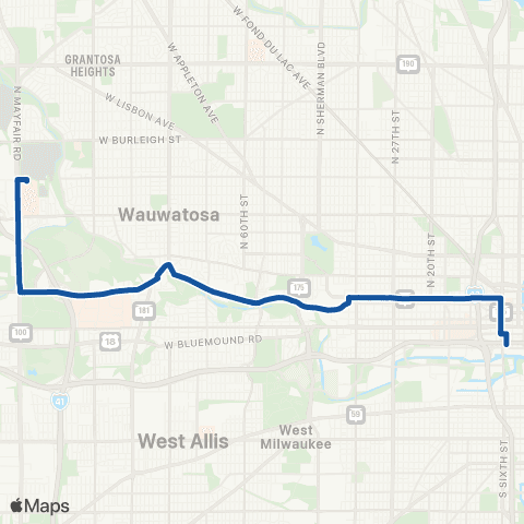MCTS State - Highland map