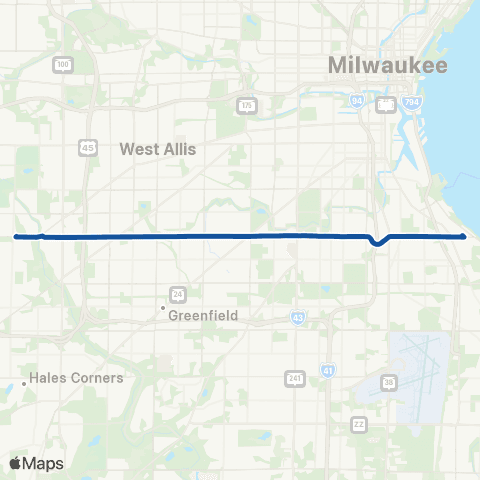 MCTS Oklahoma Avenue map