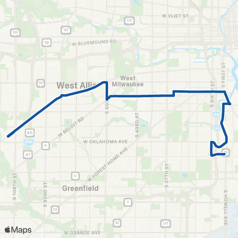 MCTS Mitchell - Burnham map